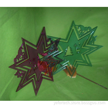 Acrylic Christmas Gift Cutting (CSW-ECA03)